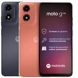 Smartphone Motorola Moto G04S 128GB Dual Sim 4GB Ram Tela 6,6 Câmera de 50MP Envio Imediato