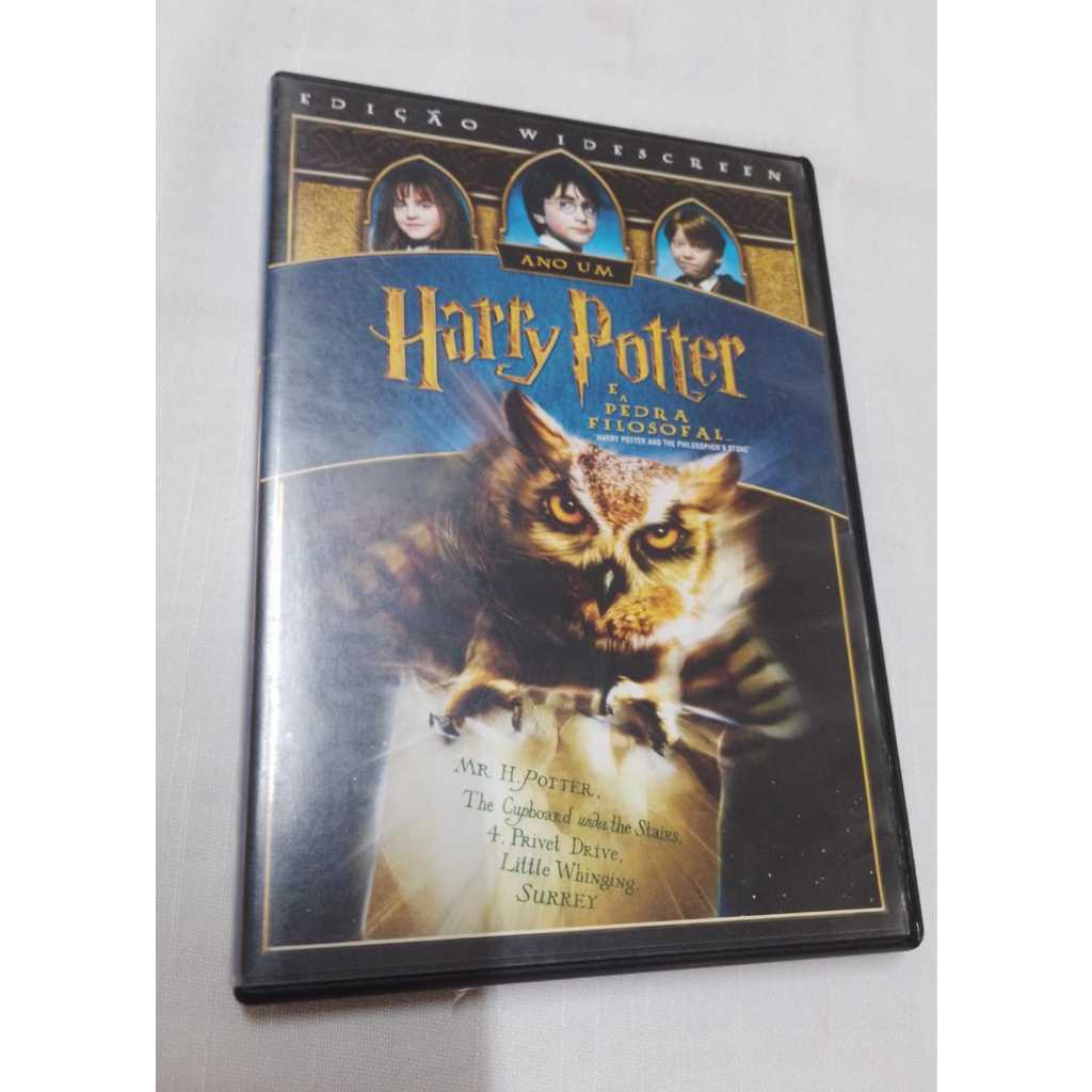 DVD Harry Potter E A Pedra Filosofal ( 19648 ) | Shopee Brasil