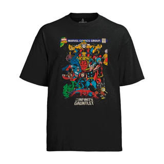 Camiseta Algodão Unissex Tshirt Vingadores Guerra Infinita HQ