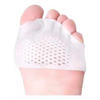 Par De Palmilha De Silicone Gel  AntiDerrapante 7,2x4,1Cm Anti Rachadura De Calcanhar Removedor em Oferta na Shopee