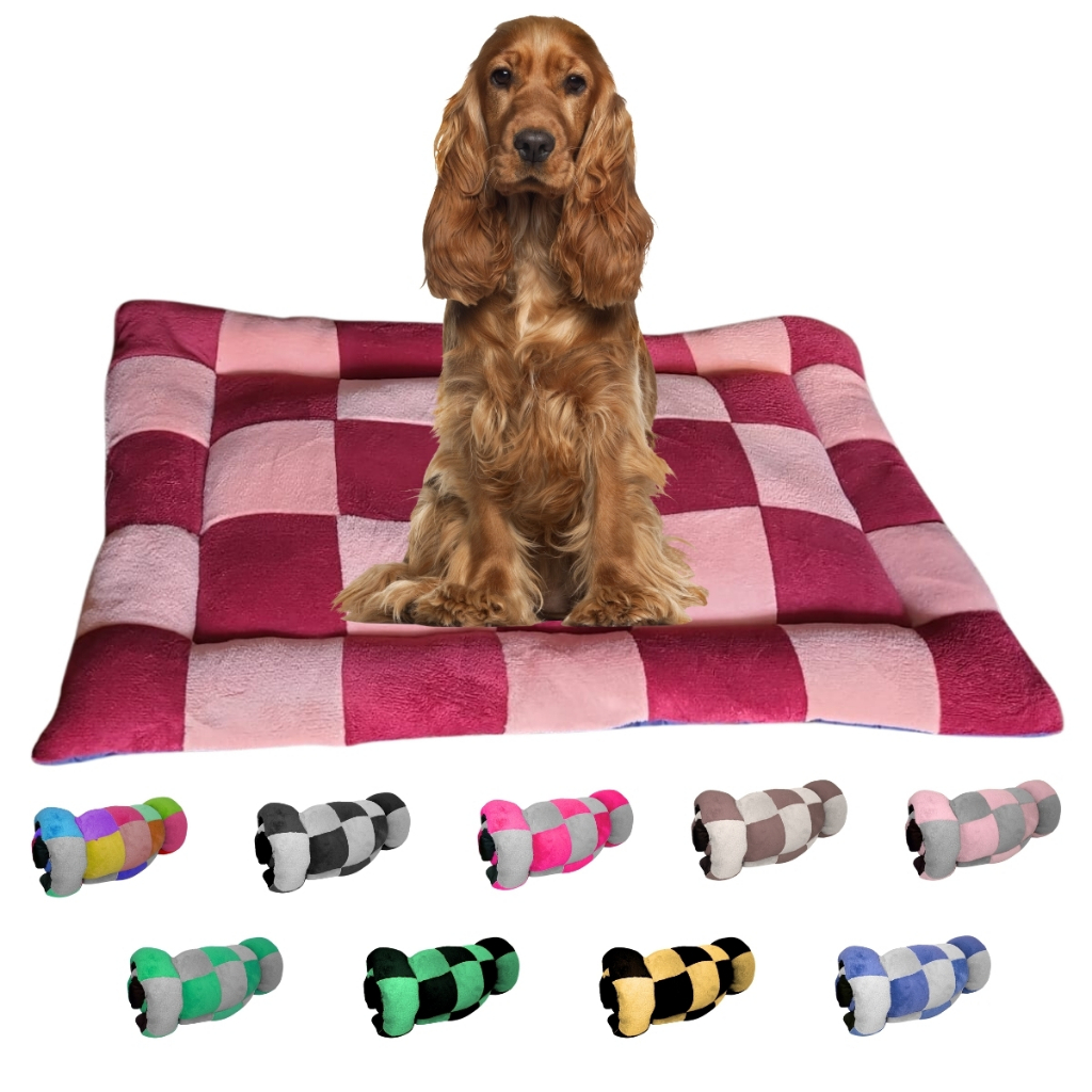 Colchonete Pet / Cama Pet 60cm x 1mt Almofada Rolinho De Manta Soft