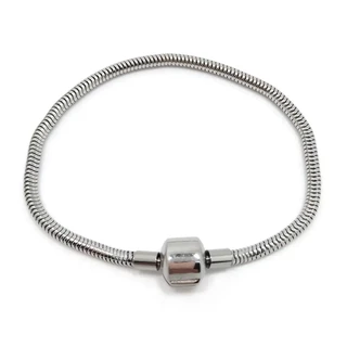 Pulseira Berloques Charms Aço inoxidável Legítimo / Não escurece / Diversos tamanhos