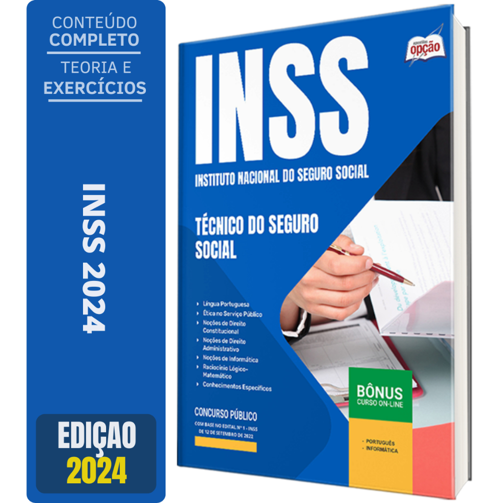 Apostila Concurso INSS 2024 - Técnico do Seguro Social