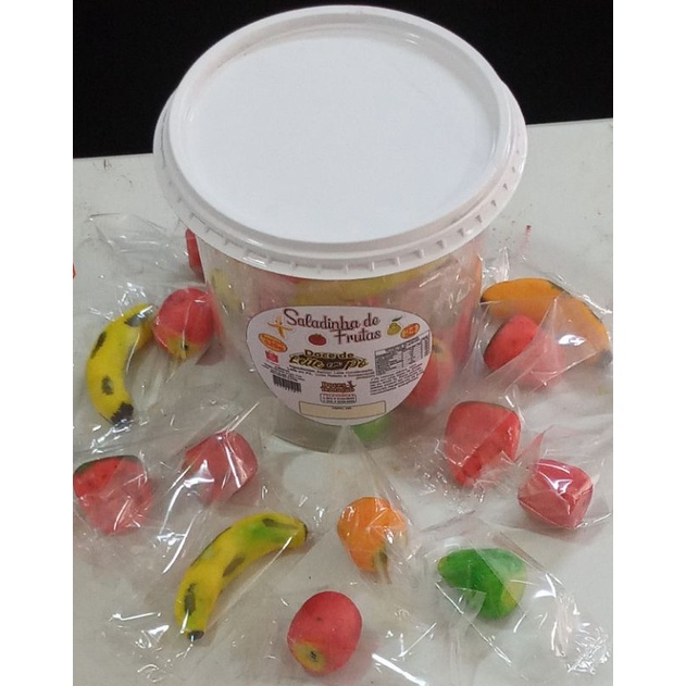 Frutinhas de Leite em Pó 100 Unidades