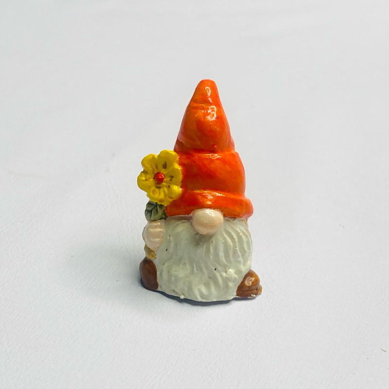 Miniatura de Gnomo- decoração de Terrarios/Mini Jardim/ Artesanato