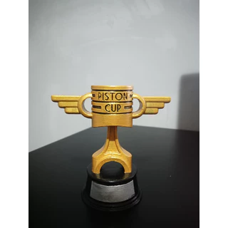 Taça Copa Pistão Pintada 3D