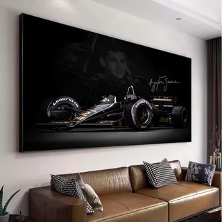 QUADRO TELA DECORATIVA 110X80 CARROS ESPORTIVOS DE LUXO PORSCHE FERRARI BMW 4K FULL HD PREMIUM