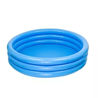 Piscina Inflável redonda Intex Crystal Blue 58426 500L cor azul