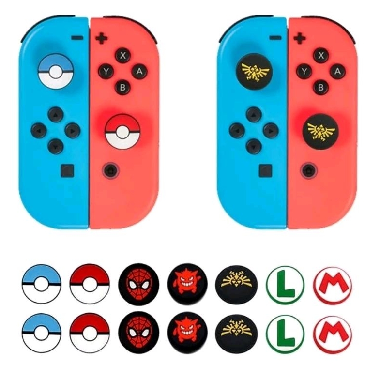 Grip Silicone pra Nintendo Switch Analogicos (Trimui/Anbernic/R36S)