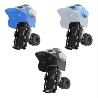 Suporte Celular Proteção Sol Chuva Estilo Capacete Moto Bike 6Polegada LE106