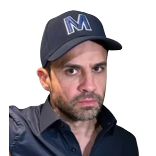 Boné Pablo Marçal Super Premium Bordado alto relevo