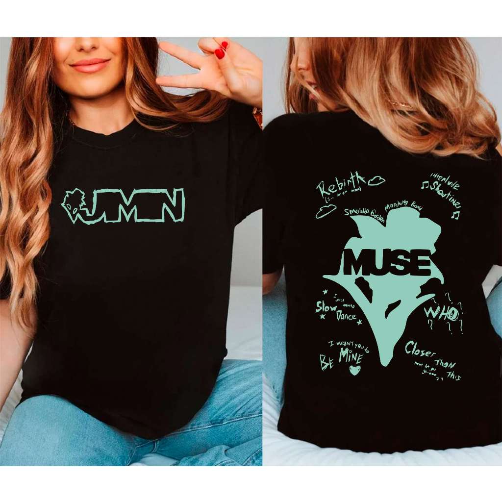 Camiseta Muse Smeraldo Slow Dance Unissex