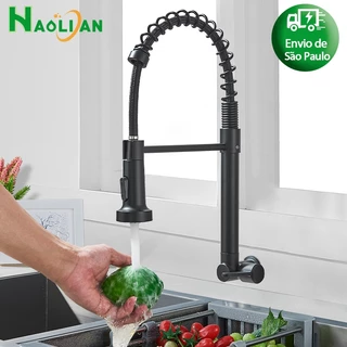 Torneira Cozinha Gourmet 42cm (Parede/Countertop) 304 INOX 2 Modelos