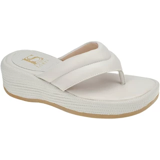Tamanco Chinelo Plataforma Anabela Confort Flatform Macio Confortável Correia Macia C800