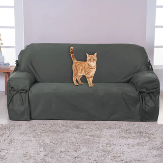 Capa Sofá Anti Gato Em Material Semi Impermeável Pronta entrega