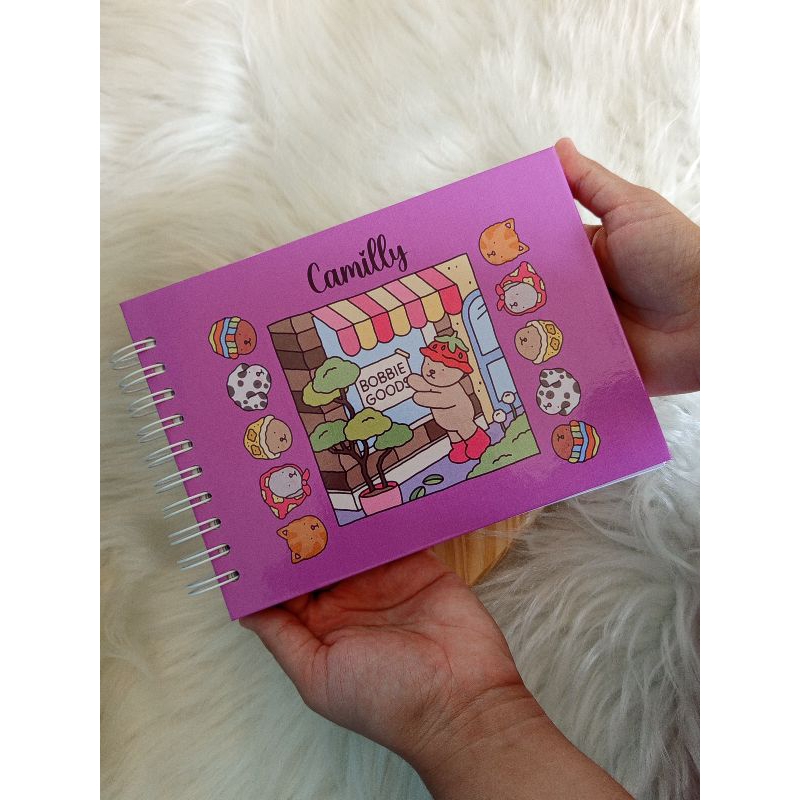 livro de colorir bobbie goods A5 50 / 100 folhas