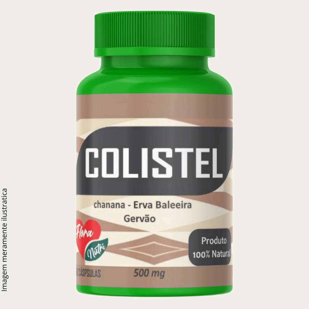 Colistel 500mg 60 capuslas| Colite e Inflamações Intestinais | Shopee ...