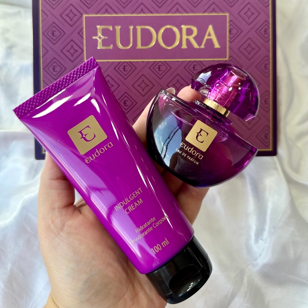 Kit Presente Eudora Roxo Miniatura 2 itens | Shopee Brasil