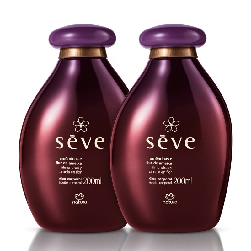 COMPRE 1, E LEVE 2 Óleo Desodorante Corporal Sève Amêndoas e Flor de Ameixa 2 Un