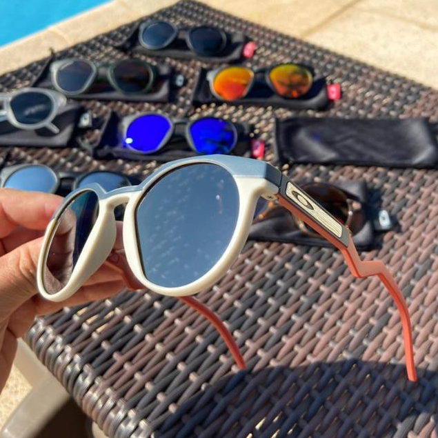 Óculos De Sol Hstn Matte Prizm Black Mbappé Lente Polarizada linha premium