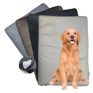 Colchonete Gigante cm Com Zíper em Suede Cama para Cachorro ou Gato Caminha Pet Grande 88 x 60