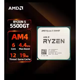Processador AMD Ryzen 5 5500GT 5 2600 3600 3.6GHz (4.2GHz Turbo), 6-Cores 12-Threads semi novo!