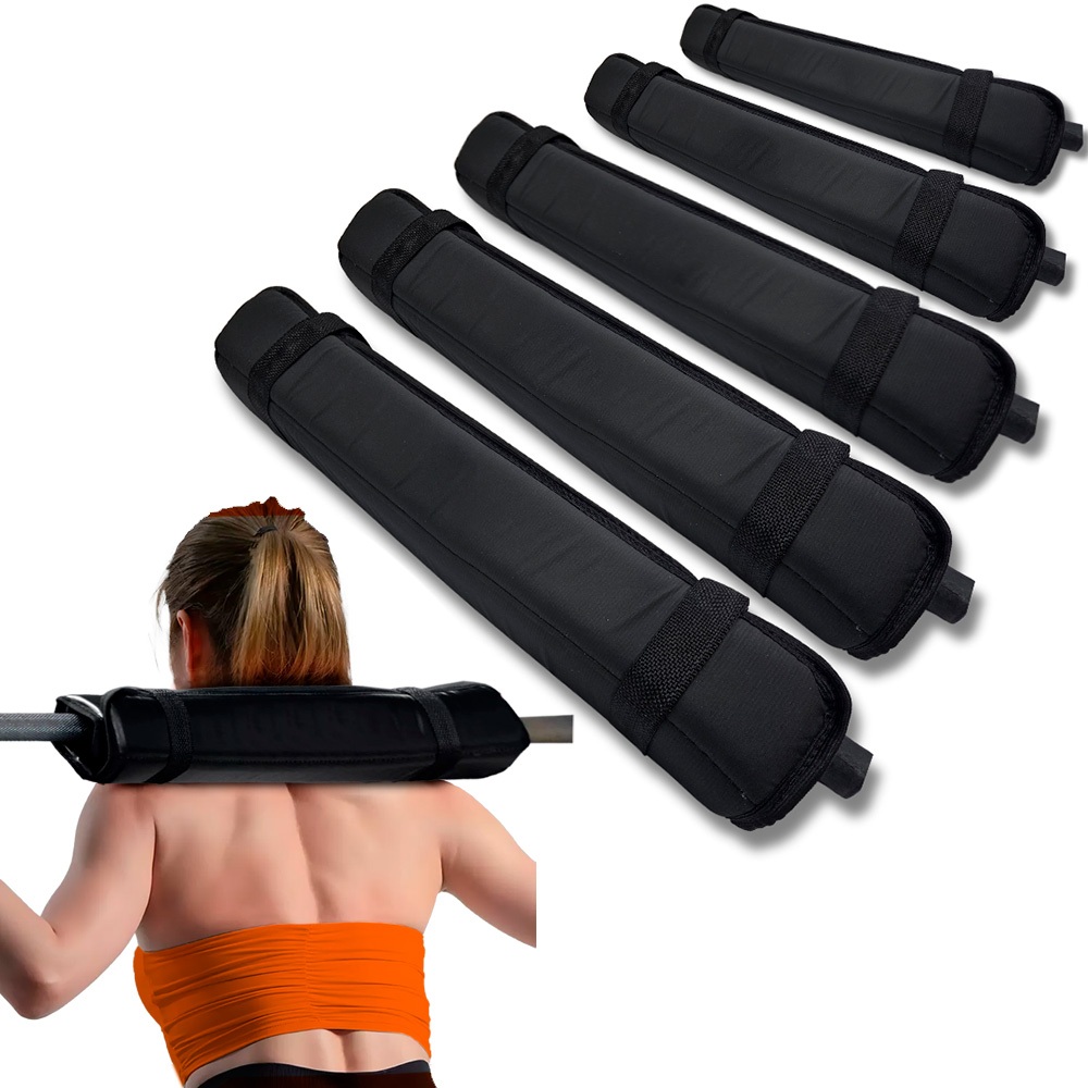 Kit 5 Protetor de Barra Musculação Proteção Profissional Academia ...