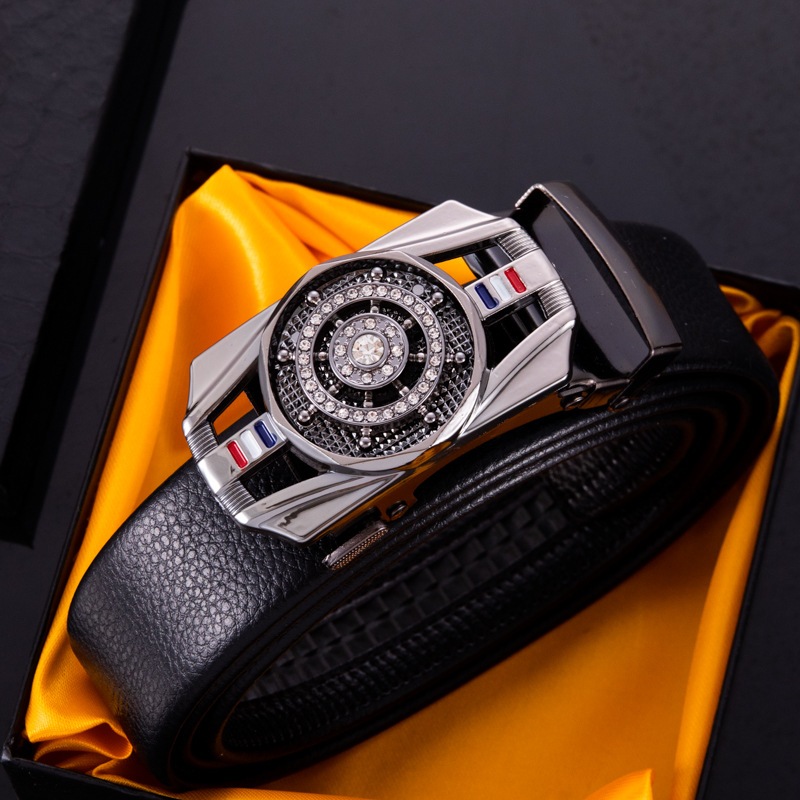 LEGILIMENS Top Homens Cintos De Couro Genuíno Crocodilo Padrão Cinta De Negócios Fivela Automática Para Marca De Luxo De Alta Qualidade