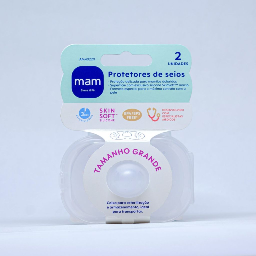 2児mama様＊５点おまとめ♪ Mam - 2 Pk Protetores de Mamilos de Amamentação, 23mm | MacroBaby