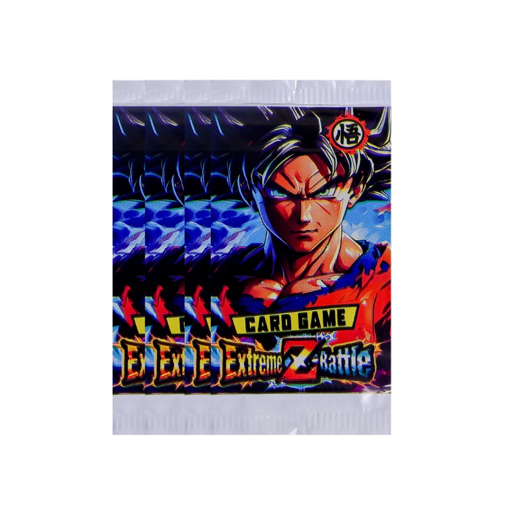 400 Pacotinhos de Cards Dragon Ball Extreme Z Battle = 1.600 400 Pacotinhos de Cards Dragon Ball Extreme Z Battle = 1.600