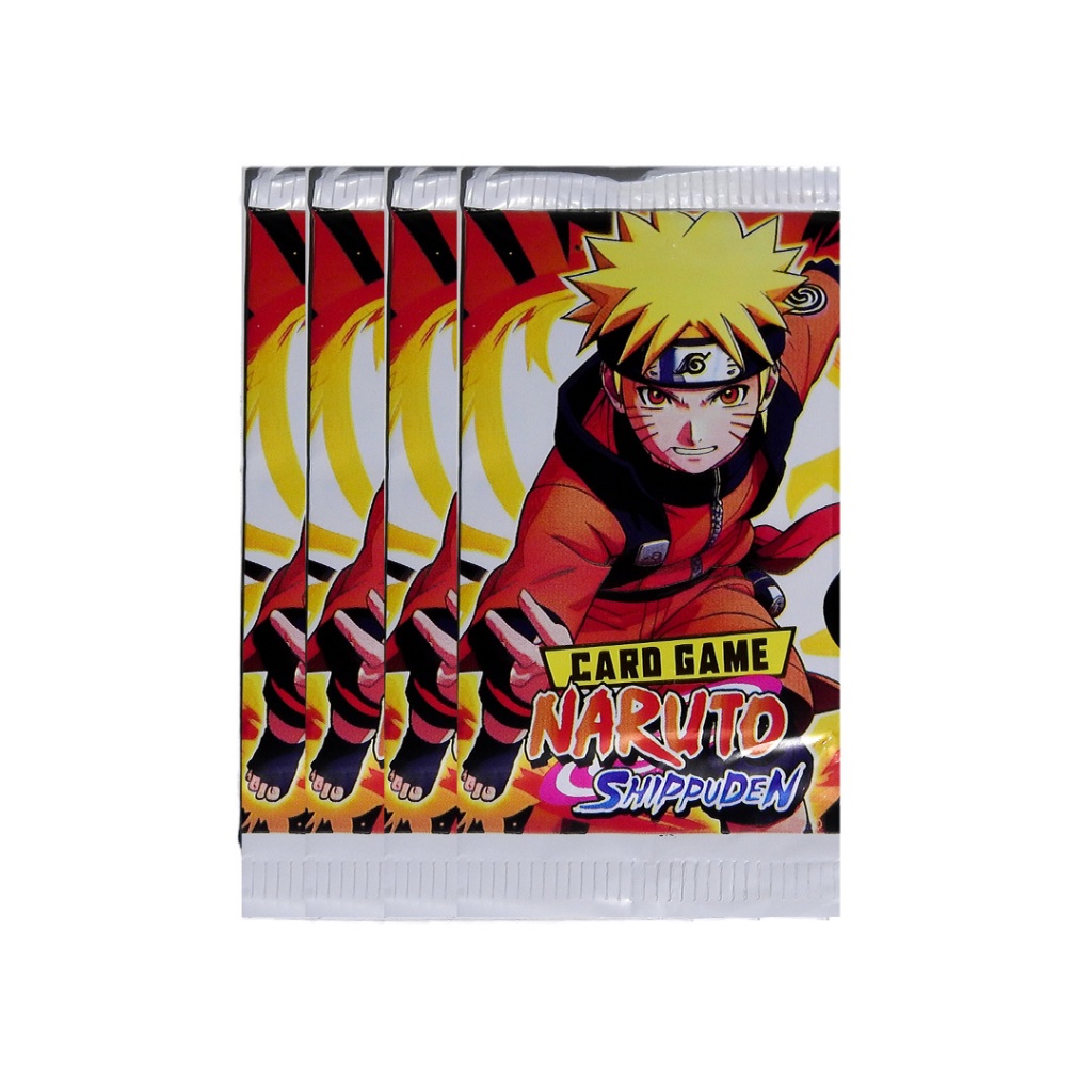 300 Cards Naruto = 75 Pacotinhos Fechados.Revenda/Card Game
