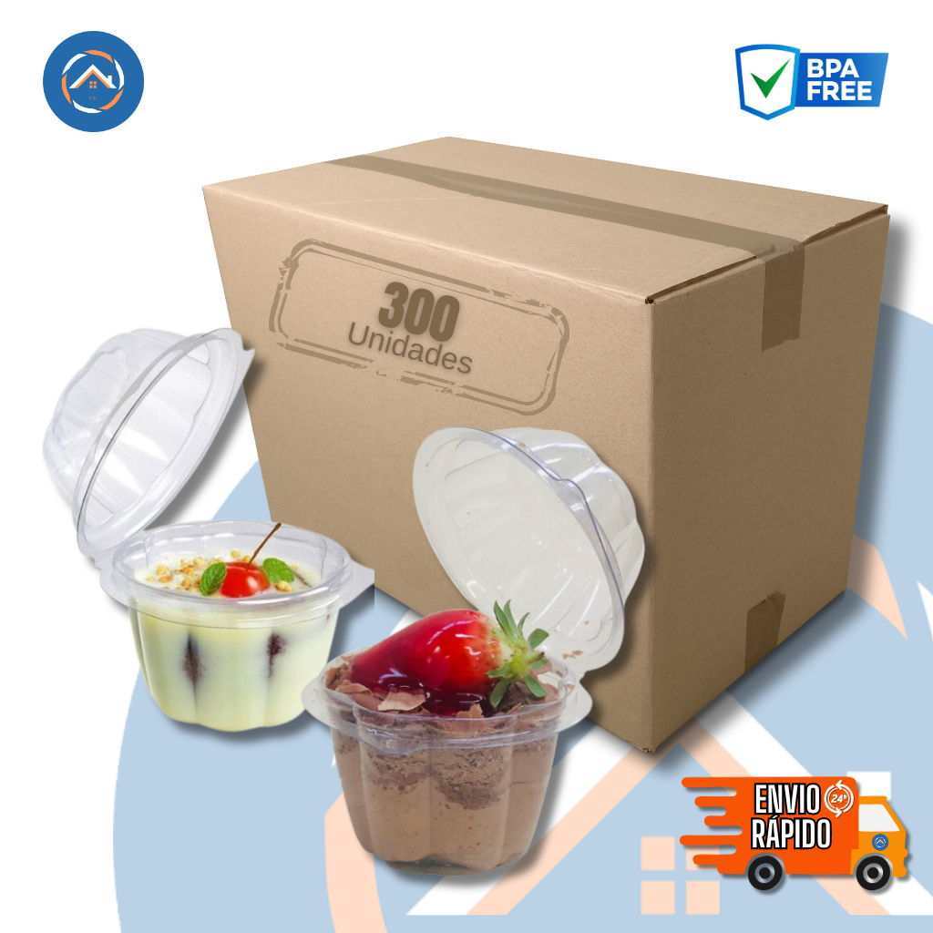 Embalagem para Mousse 110ml (110A) c/300un