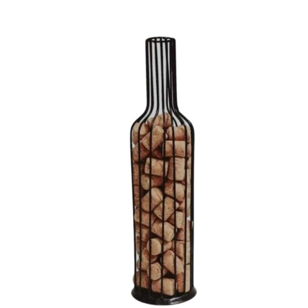 Garrafa Porta Rolha Luxuosa para decoração