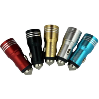 Carregador turbo adaptador veicular de isqueiro de carro c/ 2 saídas USB