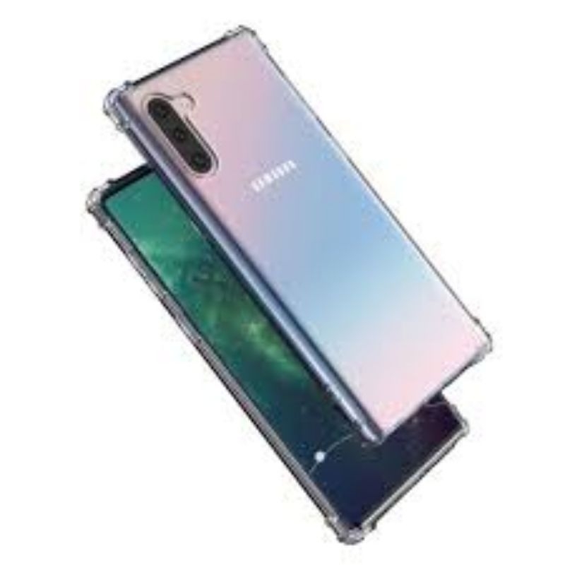 Capa Anti Impacto Galaxy Note 10 (6.3) sm-970 borda transparente Case capinha