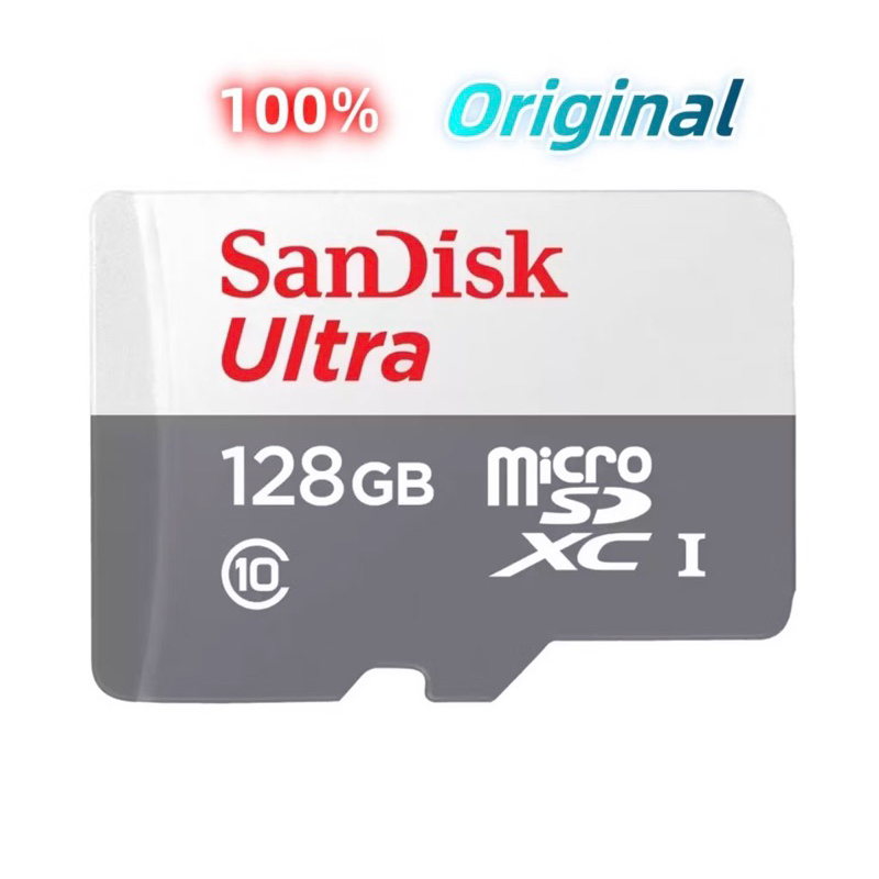 Sandisk Cartão de Memória SD Ultra A1 8GB 16GB 32GB 64GB 128BG 48M/S para celular Microsd Card