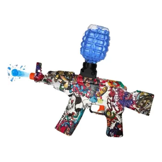 Arma Bolinha De Gel Metralhadora Elétrica Automática Arminha