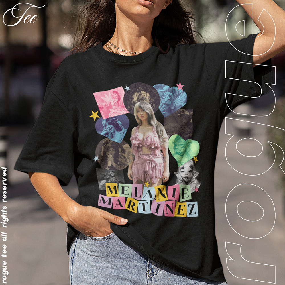Camiseta Basica e Infantil Melanie Martinez Graphic Portals Vision