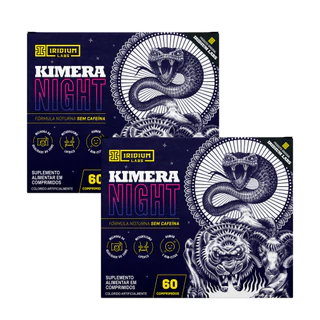 Kit 2x Kimera Night 120 comps - Termogênico Noturno