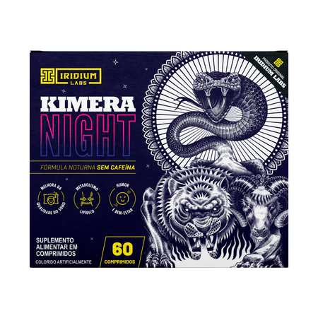 Kimera Night Pré Treino Noturno 60 Comps Iridium Labs