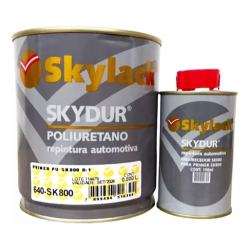 Primer Pu Automotivo Sk800 900ml 8/1 Skylack