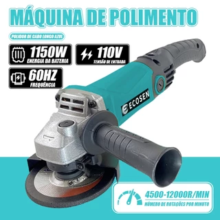 Lixadeira Esmerilhadeira Angular 4 1/2 125mm 1150w 110v/220v 4500-12000R/MIN