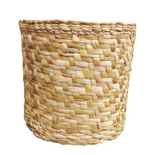Cesto Circular de Palha de Taboa 25x23x23 G