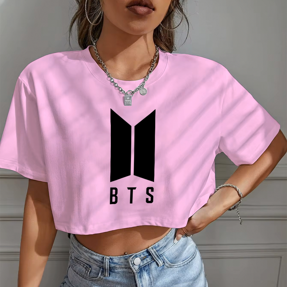 Moletom Feminino Blusa Rosa Do Bts Moletom Bts Moletom Rosa