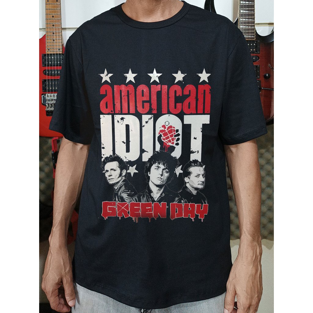 Camiseta de rock Green Day