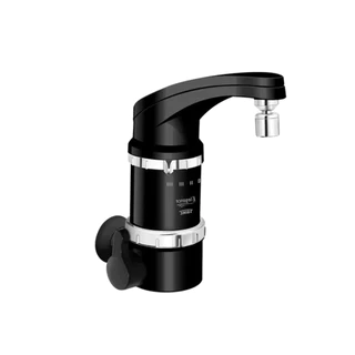 Torneira Eletrica Fame 4t Elegance Preta 220v 5400w Parede