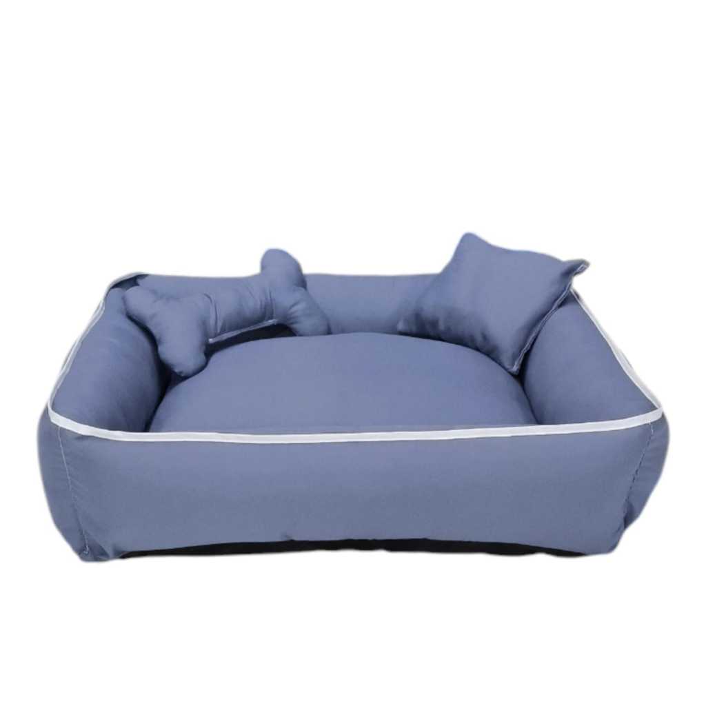 Cama Pet Média Cama para Cachorro Lavável 60x60 Para Animais até 15KG