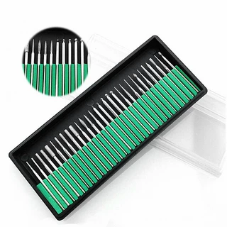 Kit 30 Brocas Diamantadas Lixadeira Unha Drill Fresa Gel Oferta Completo em Oferta na Shopee