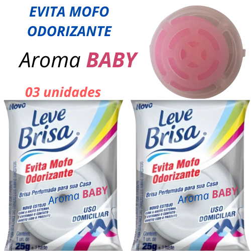 3 unid evita mofo anti fungo desumidificador aroma Baby odorizante Leve Brisa