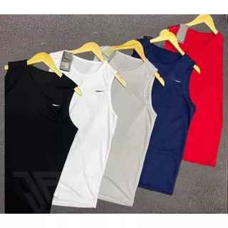 Kit 4 Regatas ou unid masculina dry fit Academia Esporte Futebol